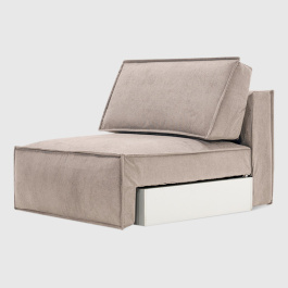 Секция Чикаго Бежевый шенил Lounge