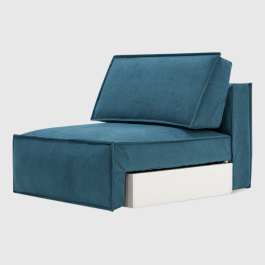 Секция Чикаго Лазурный шенилл Lounge 