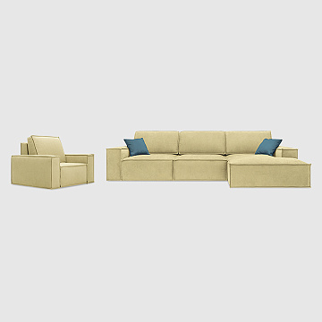 Неми+Гарда Лимонный шенилл Lounge