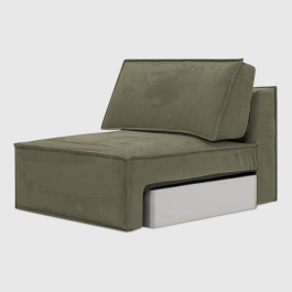 Секция Мичиган Искусственный нубук Balance цвета хаки 