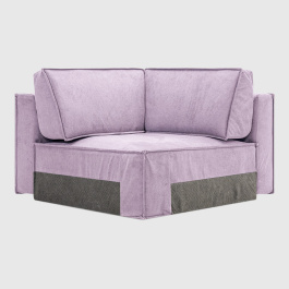 Угловая секция Чикаго шенилл Lounge цвета Фламинго